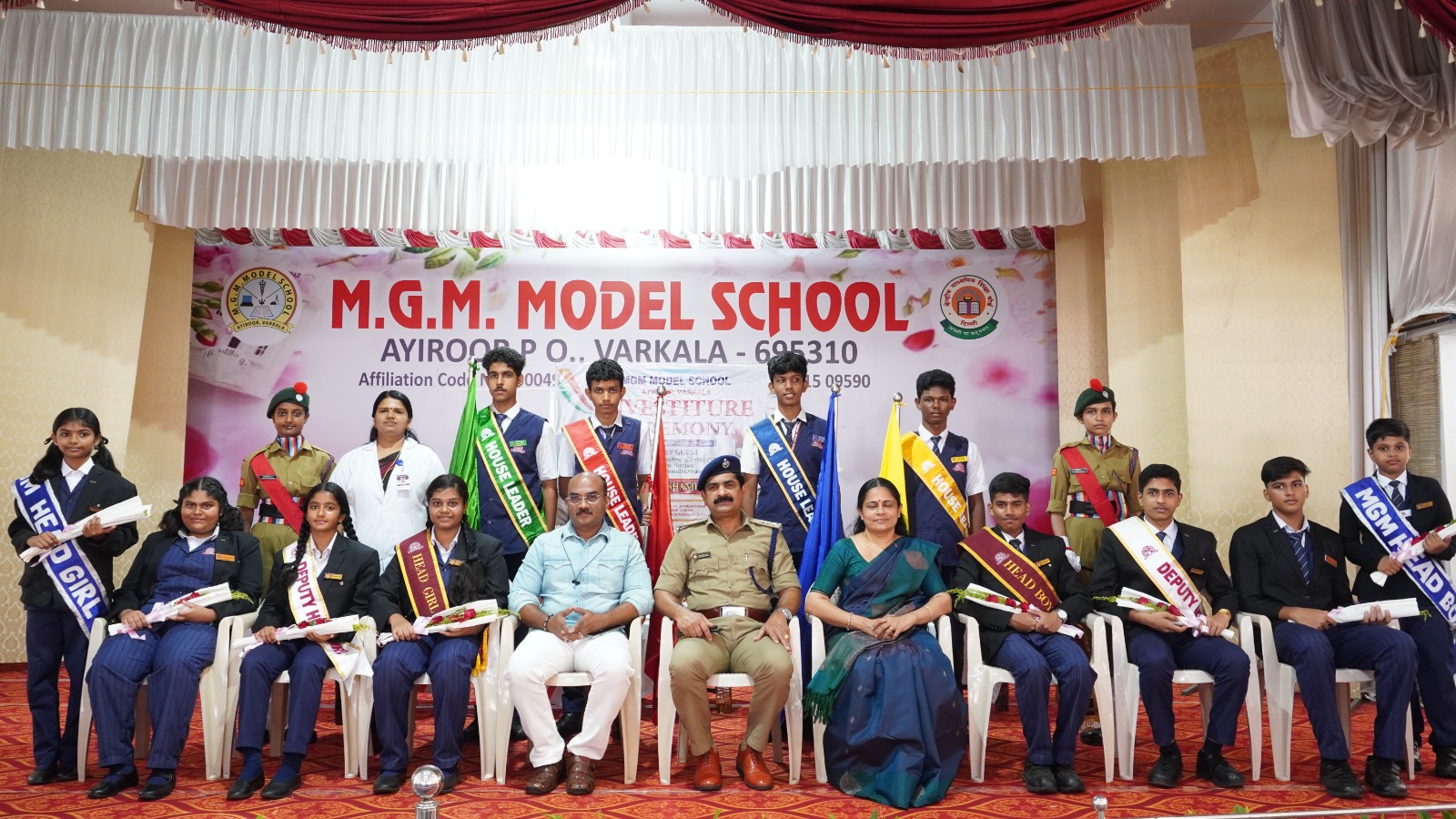 Investiture Ceremony at MGM School