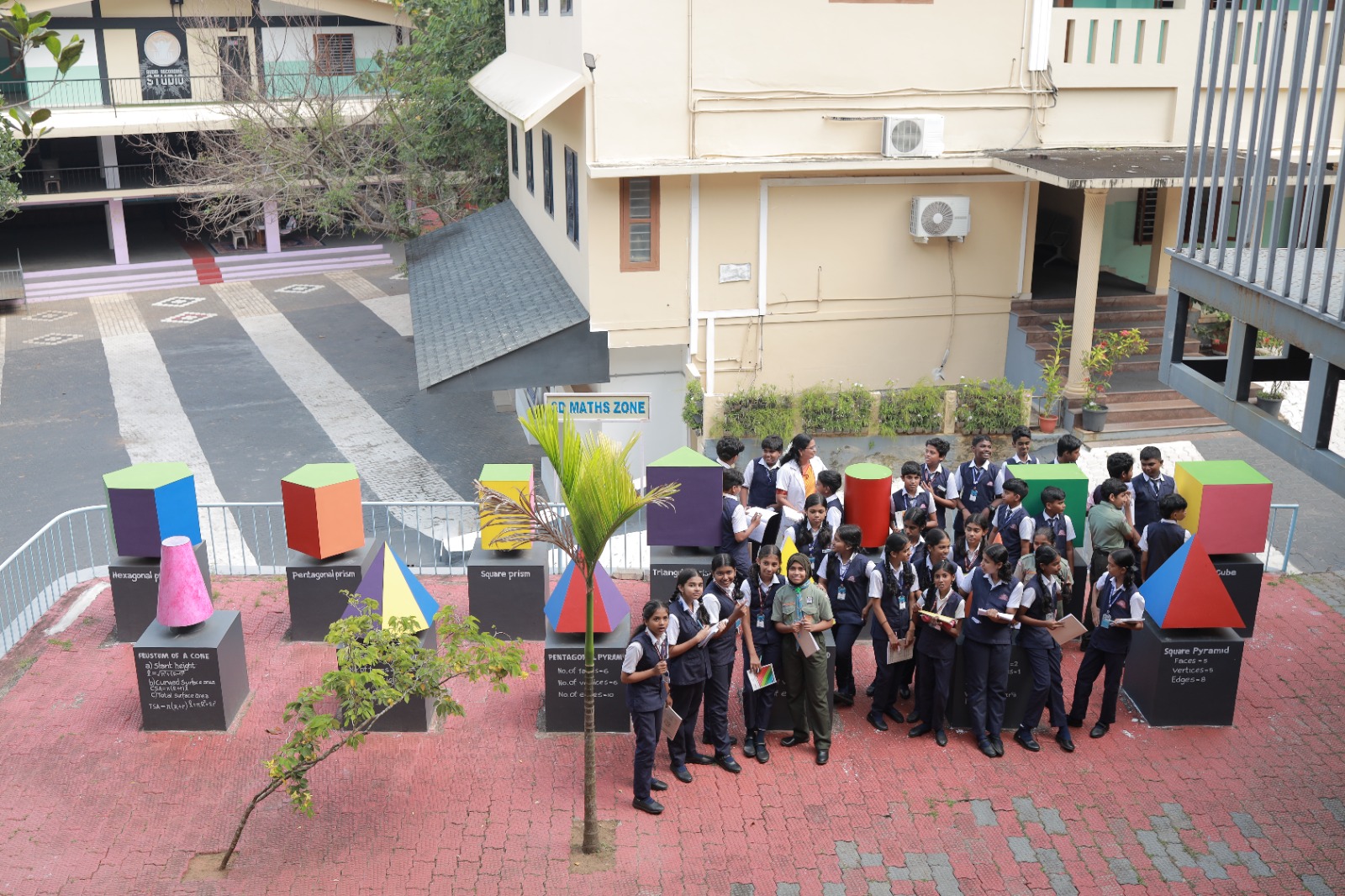 Outdoor 3D Maths Zone