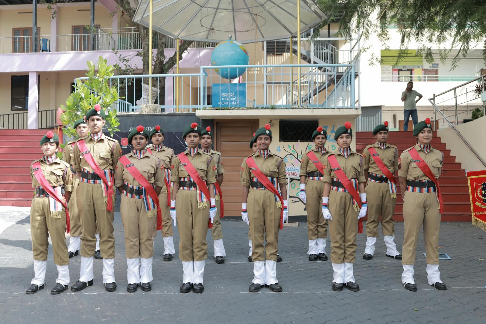 NCC Unit Parade
